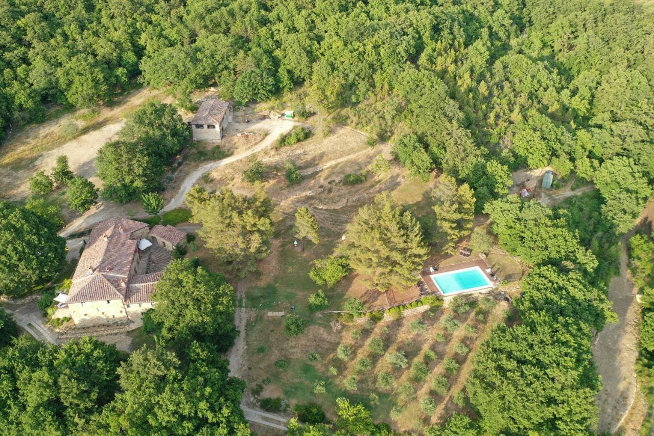 Agriturismo Podere Costarella Villa Radicondoli Bagian luar foto